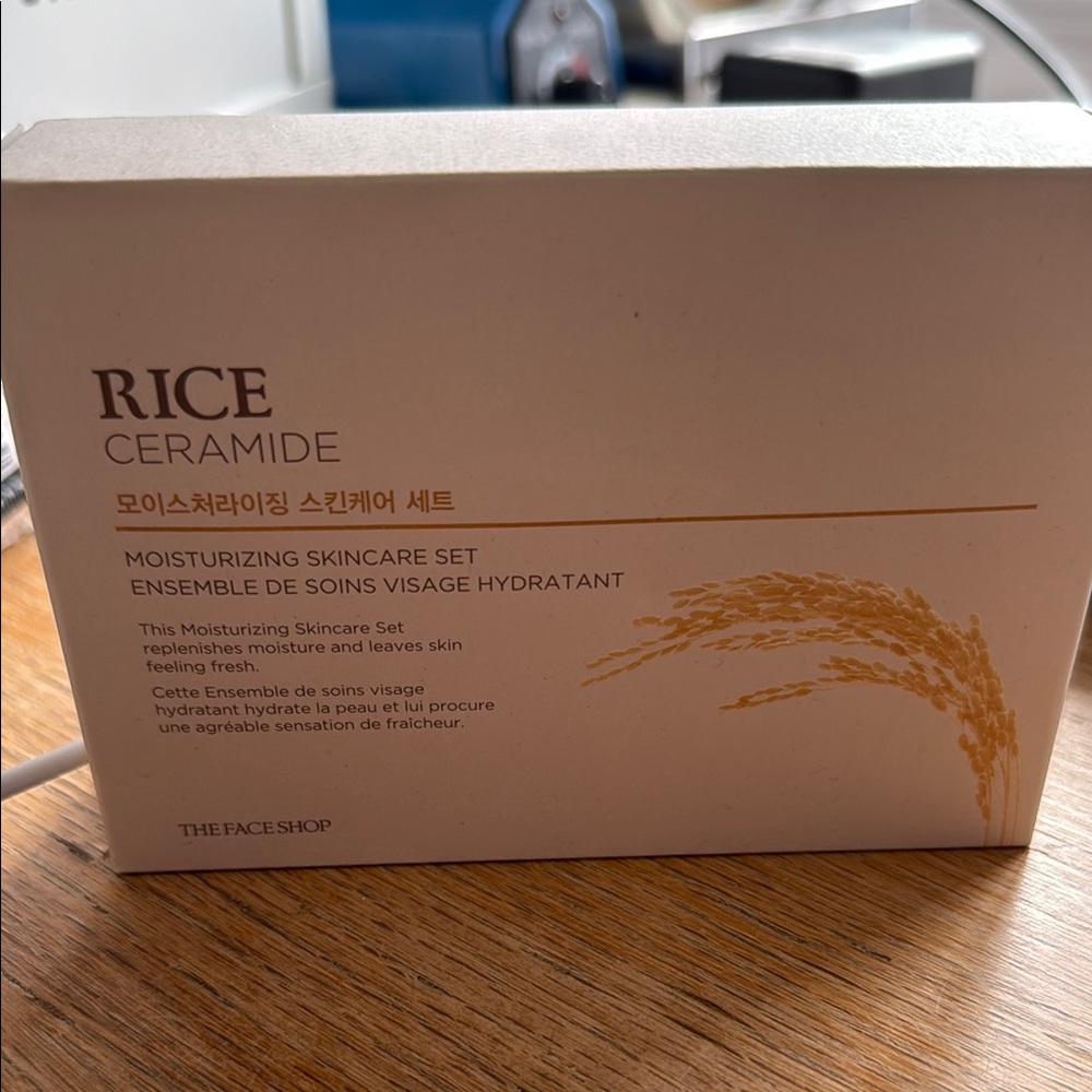 Rice Ceramide Moisturizing Skincare Set - The Face Shop